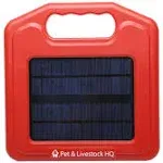 Solar Electric Fence Charger 5 Mile Solar Powered Energizer for Livestock SEALED