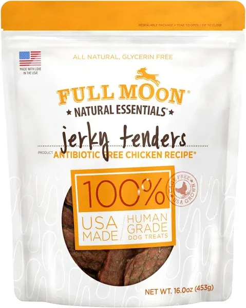 Full Moon Jerky Tenders Dog Treats (1 lbs)