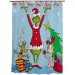 Dr Suess Grinch 13pc Shower Curtain and Rings