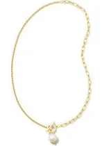 Kendra Scott Leighton Pearl Chain Necklace