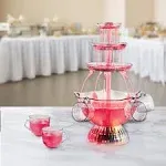 Nostalgia Vintage Collection Lighted Party Fountain