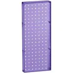 AZAR DISPLAYS 770820-CLR 8' x 20.625' Pegboard Panel - One sided, PK2