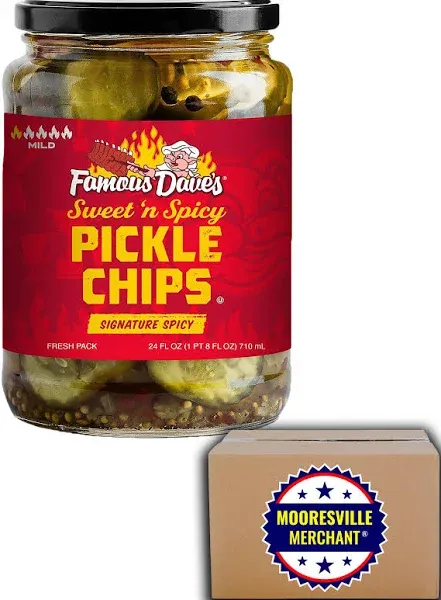 Famous Dave's Signature Spicy Pickle Chips