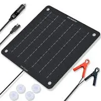 Solar Battery Maintainer 10W 12V for Car & Marine in Singapore 5W/ Buy 1 Get 1 Free