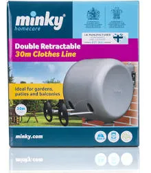 Minky Homecare Outdoor Retractable Clothesline