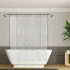 Barossa Design Peva Shower Curtain Liner with 6 Magnets