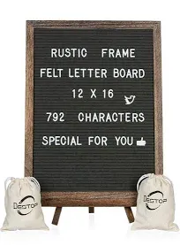 Destop Felt Letter Board