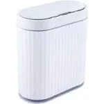 Bathroom Trash Can 2.5 Gallon Waterproof Sensor Trash Can 10 Liter Motion Sensor