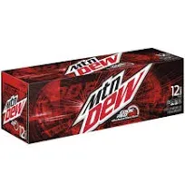 Mountain Dew Code Red Soda