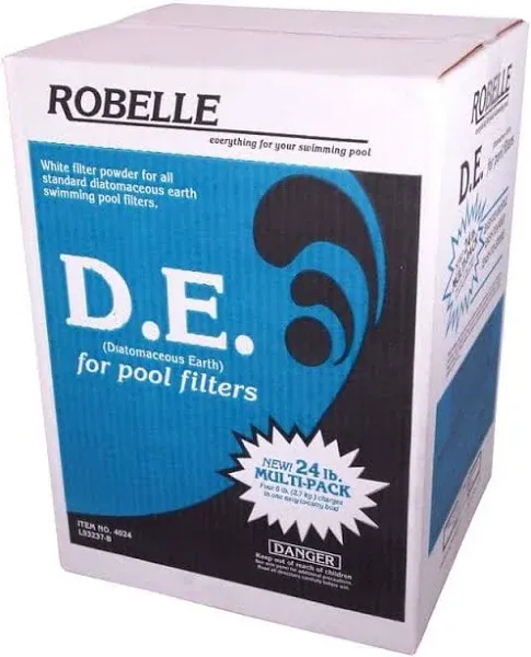 Robelle D.E./Diatomaceous Earth Powder for Swimming Pools