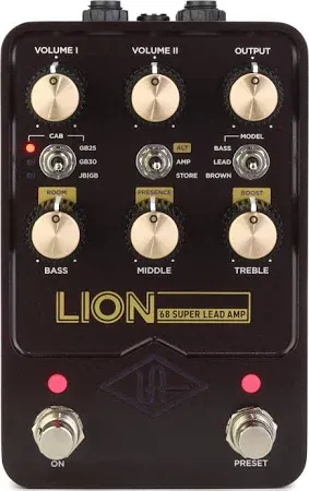 Universal Audio Lion 68 Super Lead Amp Pedal