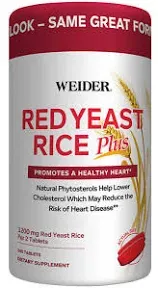 Weider Red Yeast Rice Plus 1200 mg