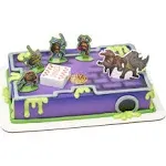 DecoSet® Teenage Mutant Ninja Turtles™ Pizza Power Cake Topper, 6-Piece Cake Decoration With Turtle Figurines, Cake Pic, And Pizza Launcher ! | For Birthday, Parties, Celebration