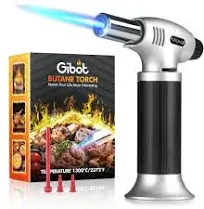 Butane Torchkitchen Torch Cooking Torch Creme Brulee Torch Refillable Adjustable