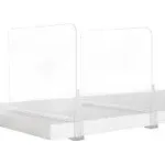 Richards Acrylic Closet Shelf Divider and Separator for Storage and or