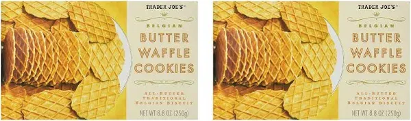 Trader Joe's Belgian Butter Waffle Cookies