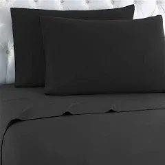 Empire Home Egyptian Collection 100% Cotton Flannel Sheet Set (Gray, Full Size)