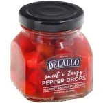 DeLallo Sweet & Tangy Red Pepper Drops 4.3oz