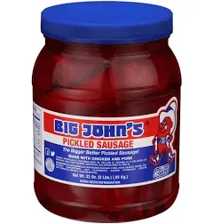 Big Johns Pickled Sausage Half Gallon