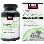 Force Factor ProbioSlim + Prebiotic Fiber, Probiotic Supplement for Weight Loss