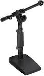 Shure by Gator Compact, Low Profile Mic Stand with Single-Section Boom; (SH-DESKTOP2)