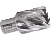 ACTOOL 1-7/8" Diameter × 1" Depth of Cut HSS ANNULAR Cutter with 3/4'' Weldon Shank