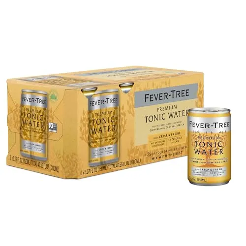 Fever Tree Premium Indian Tonic Water 8pk Can