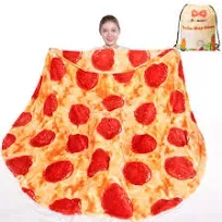 Mermaker Pepperoni Pizzas Blanket 2.0