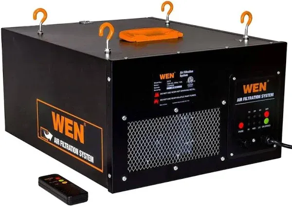 WEN 3410 3-Speed Remote-Controlled Air Filtration System