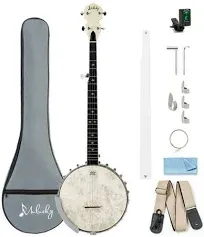 Mulucky 5 String Banjo Gift Package