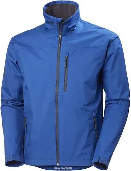 Helly-Hansen Men's Crew Midlayer Fleece Lined Waterproof Windproof Rain Jacket