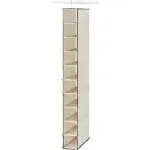 Whitmor 10 Section Hanging Shoe Shelves 11.5x5.5x48.0