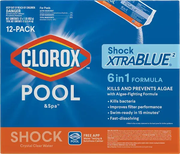 Clorox Pool & Spa Shock XtraBlue Pool Shock