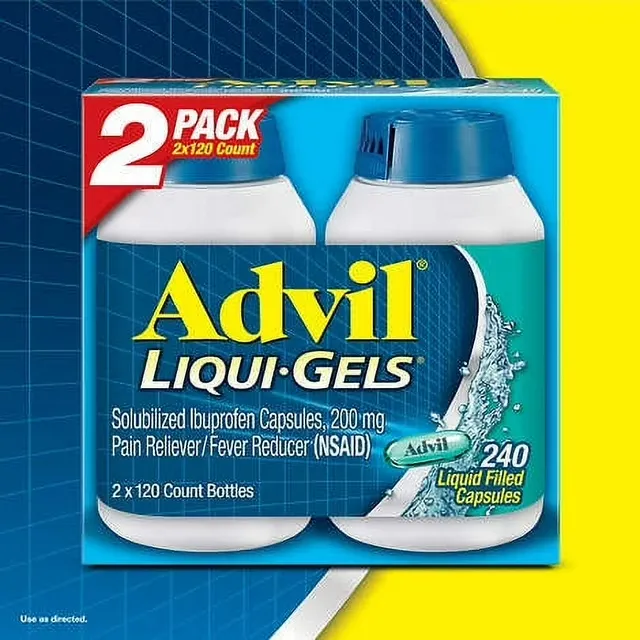 Advil Liqui-Gels Pain Reliever Fever Reducer