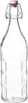 Bormioli Rocco Moresca Bottle, 33.75 oz, Clear, Twin