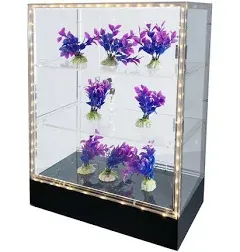 FixtureDisplays Clear Cabinet