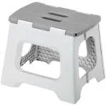 Vigar Step Stools Grey - Gray Folding Step Stool