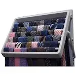 TieMaster Tie Scarf Wardrobe & Closet Organizer 