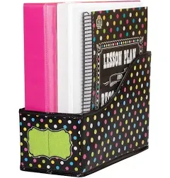 Chalkboard Brights Book Bin, 5"W x 8"H x 11"D