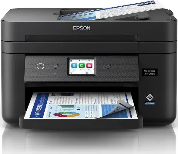 Epson WorkForce WF-2960 All-in-One Inkjet Printer