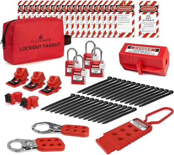 Tradesafe Lockout Tagout Kit