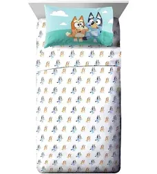 Bluey & Bingo Toddler Sheet Set