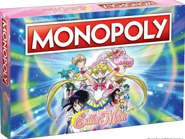 Monopoly Sailor Moon Board Game