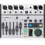 FLOW 8 8-Input Digital Mixer with Bluetooth Audio and App Control, 60 Mm Channel