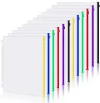 Antner 12 Pack Letter Size Binder Pockets