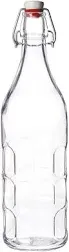 Bormioli Rocco Moresca Bottle, 33.75 oz, Clear