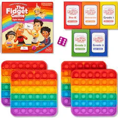 The Fidget Game Learn to Read in Weeks Master 220 High-Frequency Dolch Sight Words Curriculum