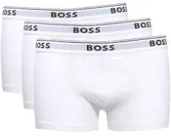 BOSS Men's 3-Pack Logo Trunks