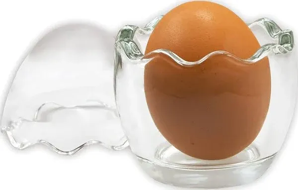 Glass Magic Egg Peeler, Improved Design, Durable, Egg Separators, Eggshell Re...