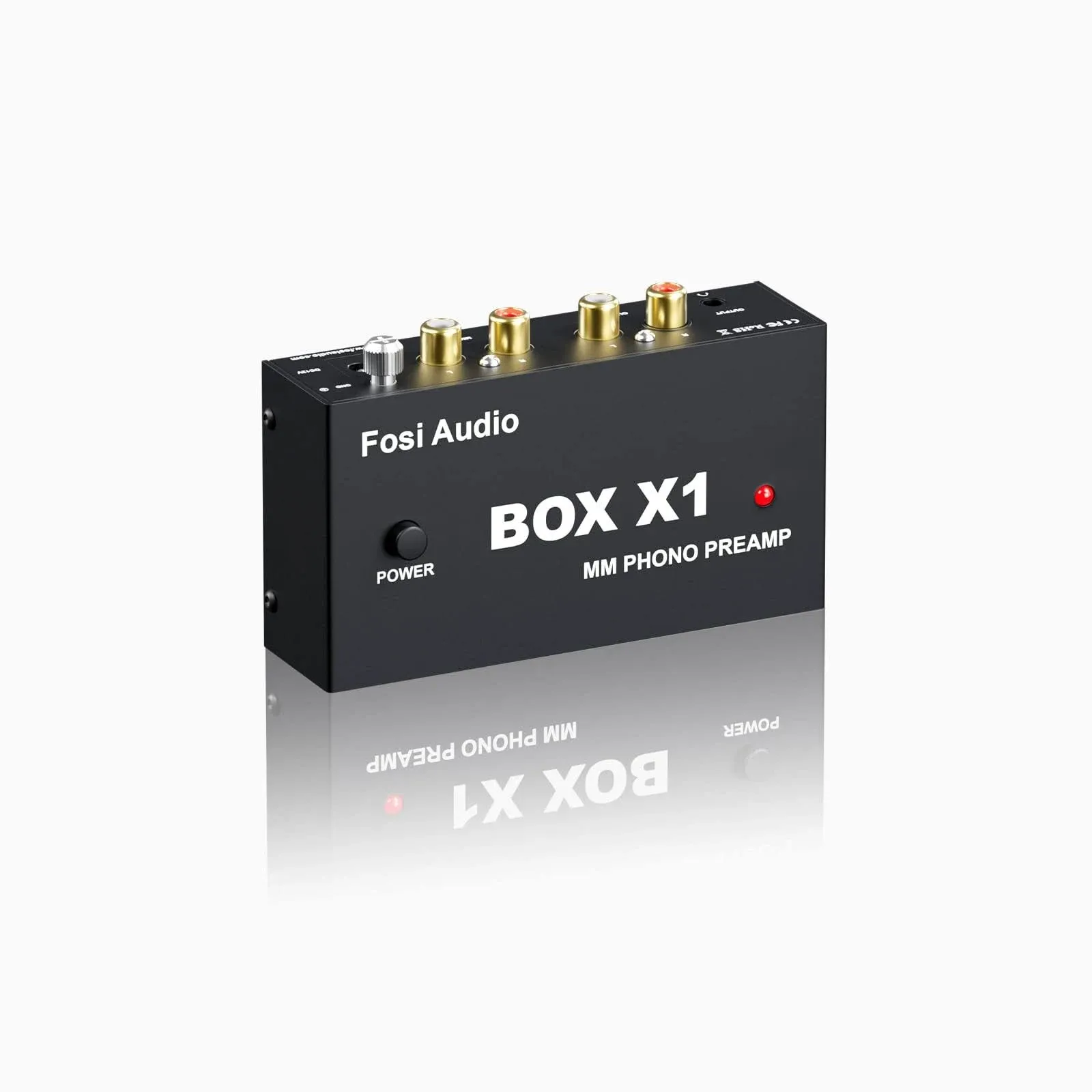 .Fosi O Box X1 Phono Preamp For mm Turntable Mini Stereo O Hi-Fi Phonograph. Fosi Audio. Black. Amplifiers & Pre-Amps. 4894890191636.